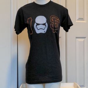Black Star Wars x SF Giants T-shirt